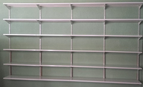 Wallbands, Brackets and Shelves for Supermarket Retail Shelving